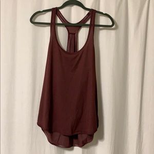 Lululemon tank - maroon color
